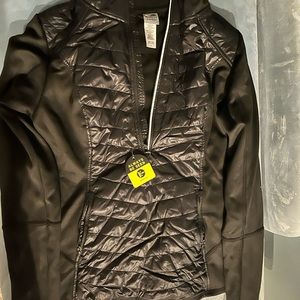 Black long sleeve w reflective lines